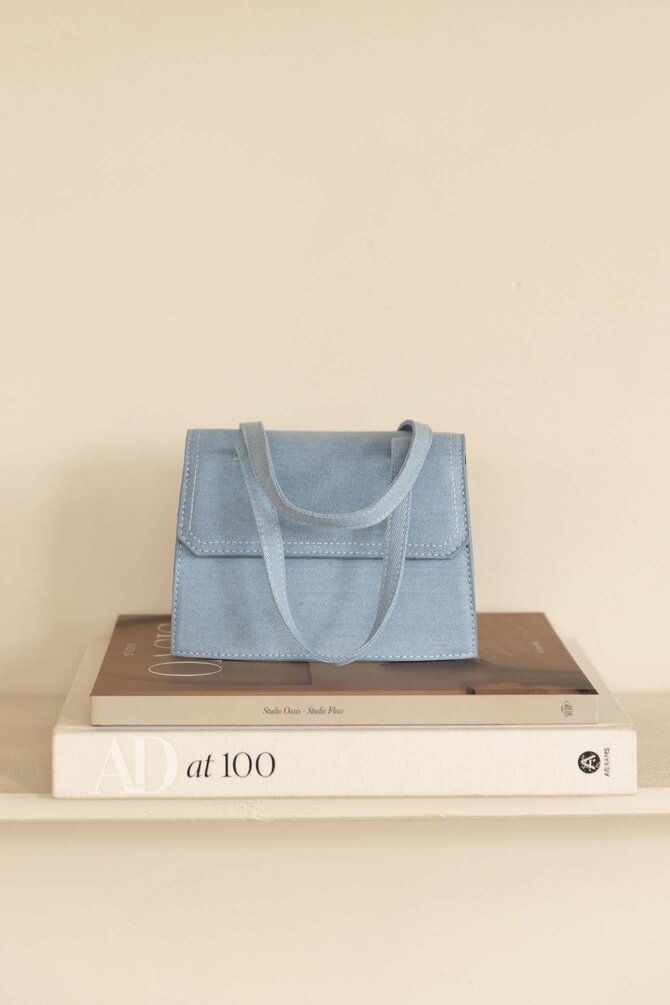 Denim Tas - Blauw