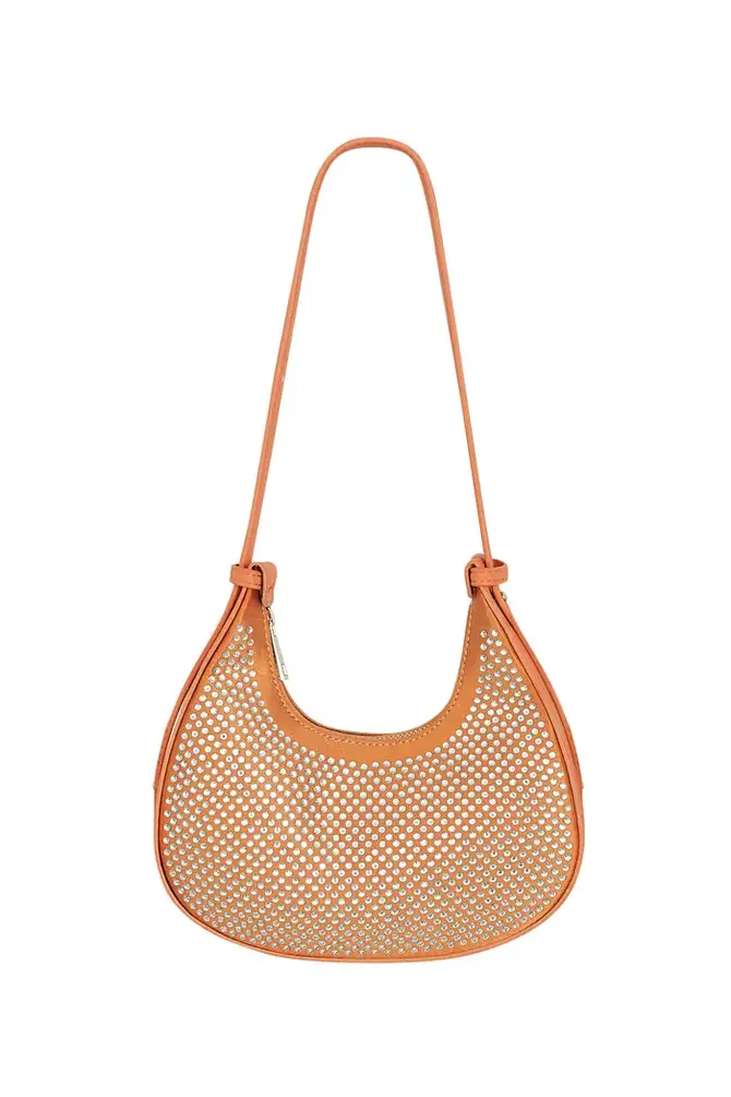 Glitter Tas Stella - Oranje