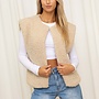 Teddy Gilet Chara - Beige