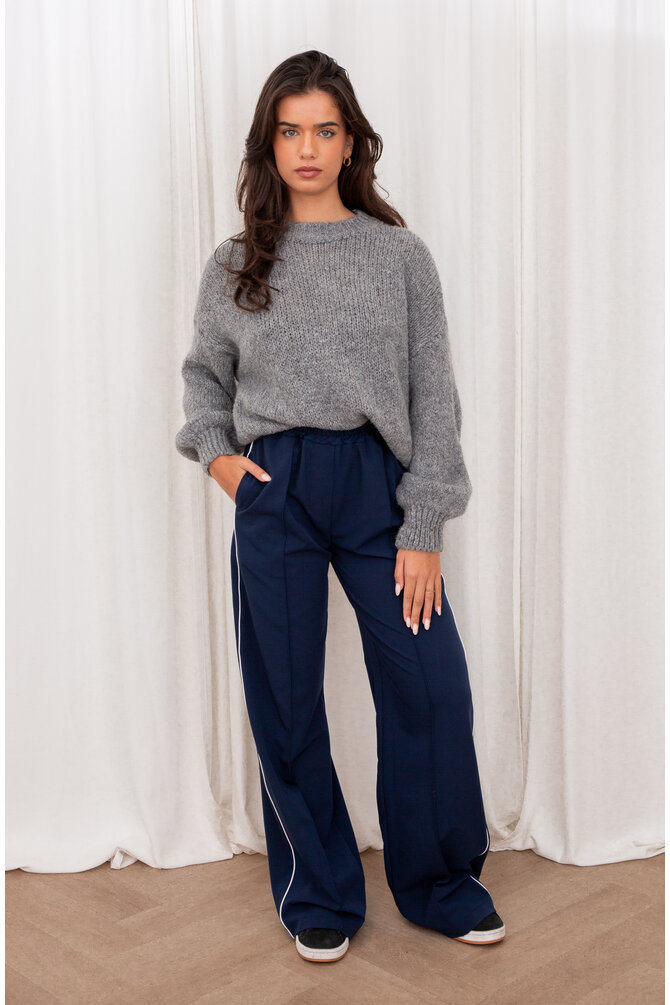Broek Dunne Streep - Marine