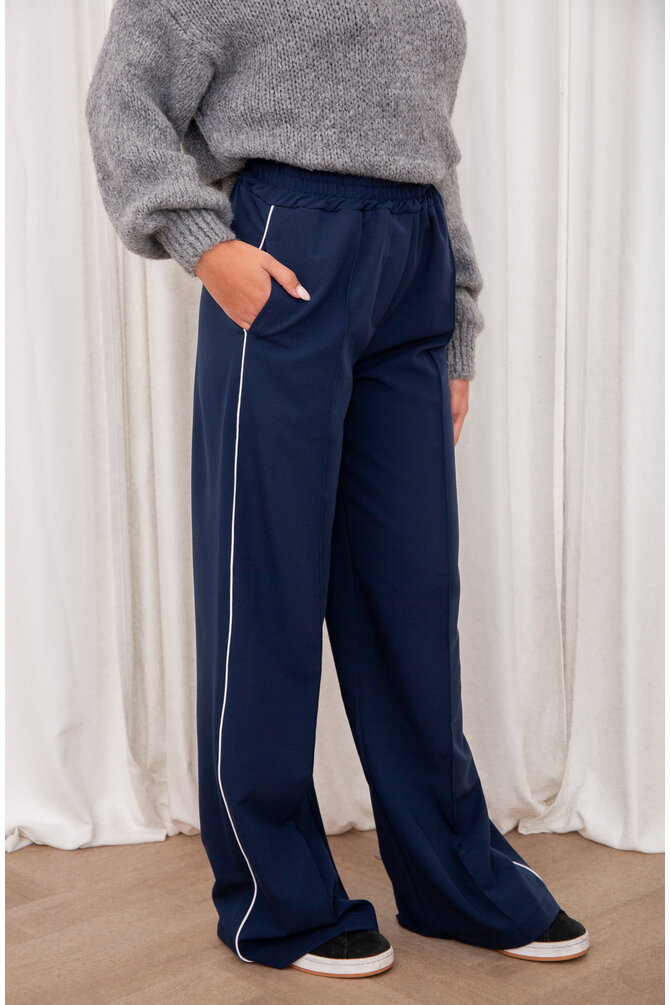 Broek Dunne Streep - Marine