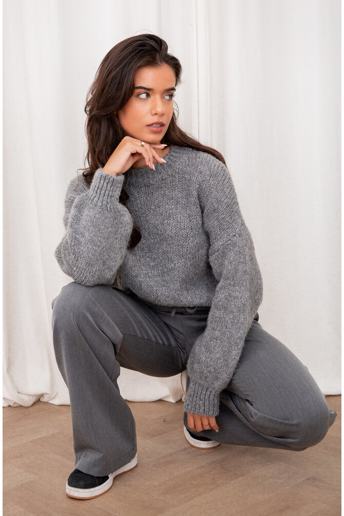 Knit Donna - Donker Grijs