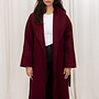 Lange Trenchcoat Sephora - Bordeaux