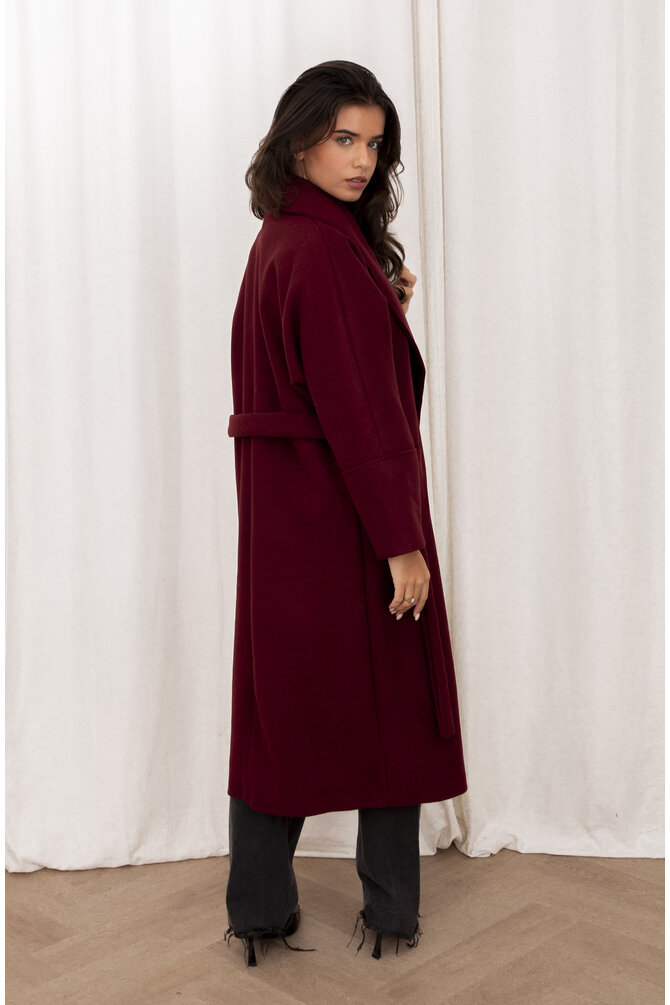 Lange Trenchcoat Sephora - Bordeaux