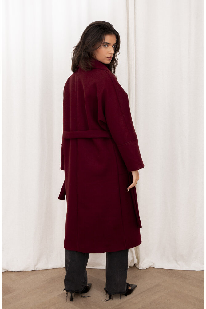 Lange Trenchcoat Sephora - Bordeaux