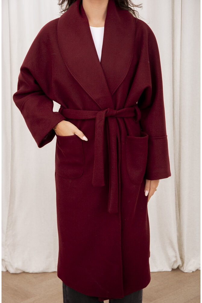 Lange Trenchcoat Sephora - Bordeaux