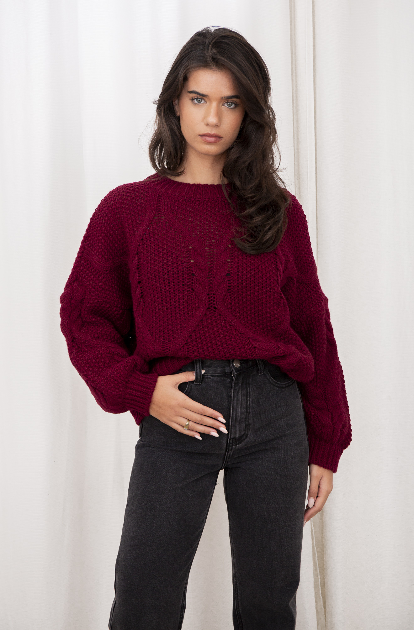 Wollen Trui Gebreide Dames Truien Sweater Wollen Truien Dames Sale