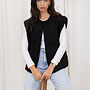 Teddy Gilet Chara - Zwart