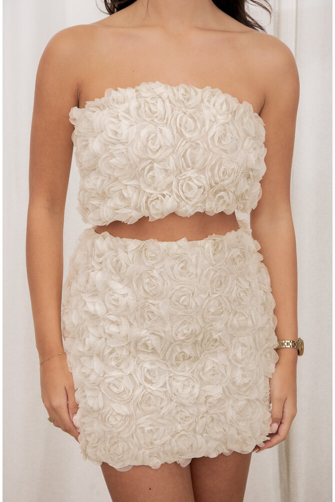 Rozen Top - Crème