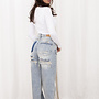 Jeans Met Gescheurde Achterkant