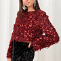 Veren Top - Bordeaux