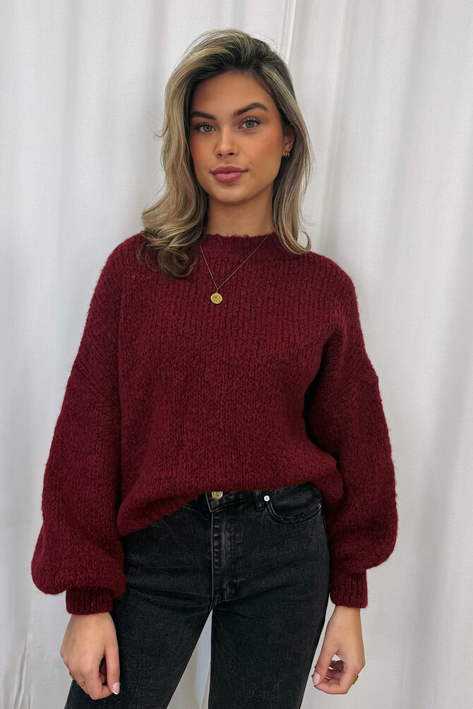 Knit Donna - Bordeaux