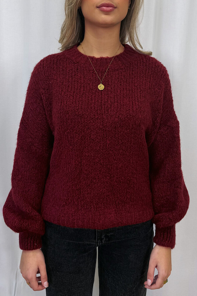 Knit Donna - Bordeaux