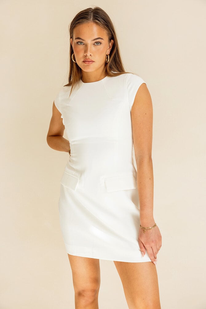 Elegante Jurk - Wit