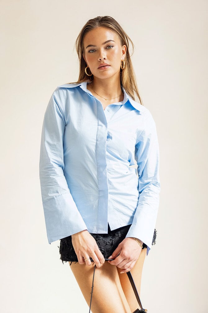 Blouse Sanne - Blauw