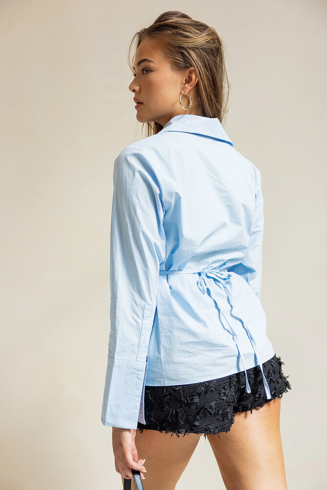 Blouse Sanne - Blauw