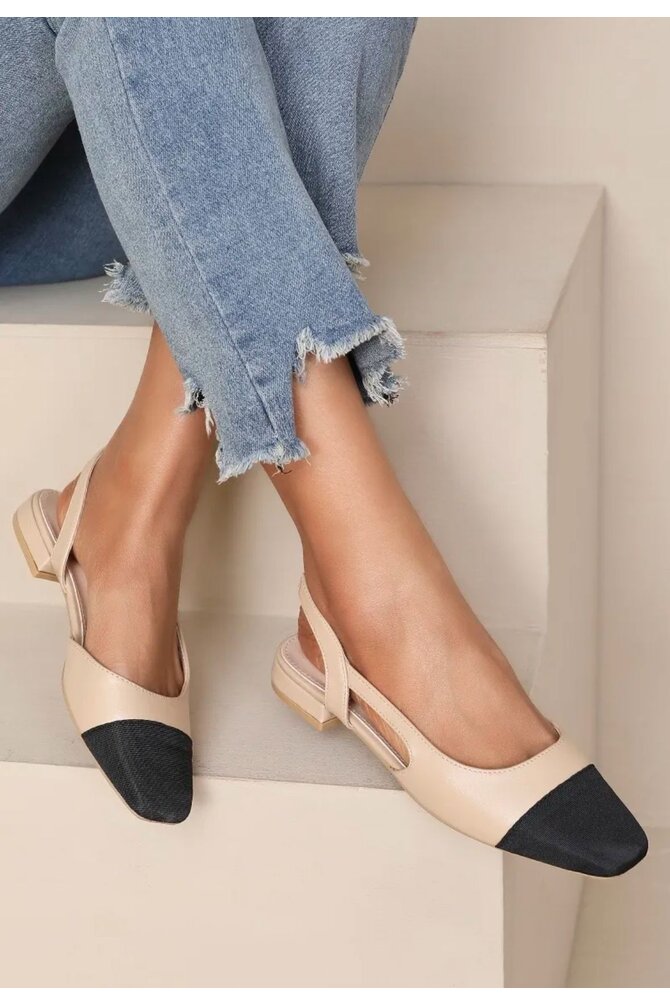 PU sandalen Anika - Beige
