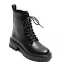 Veterlaarzen PU - Zwart