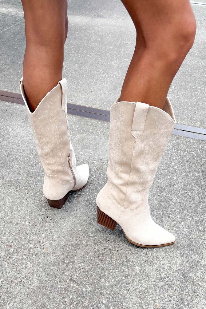 Cowboy Laarzen Seta - Beige