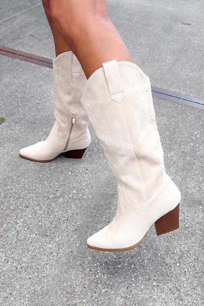 Cowboy Laarzen Seta - Beige