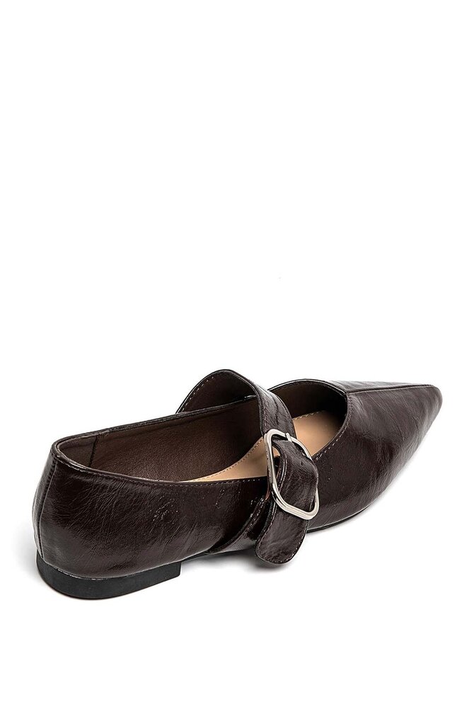 Bruine PU Loafers