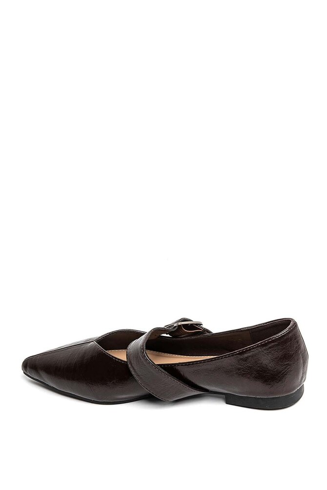 Bruine PU Loafers