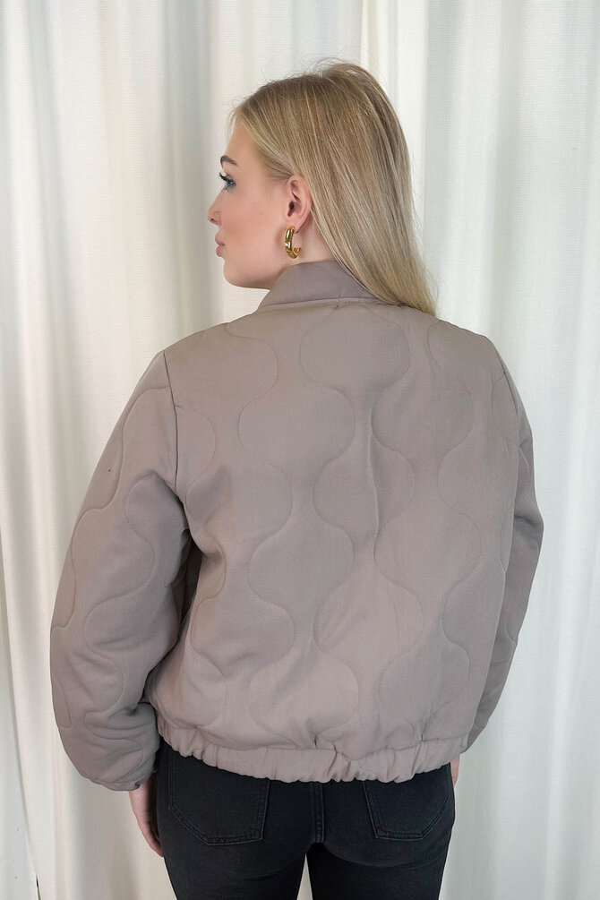 Gewatteerde Bomberjack Mary - Khaki