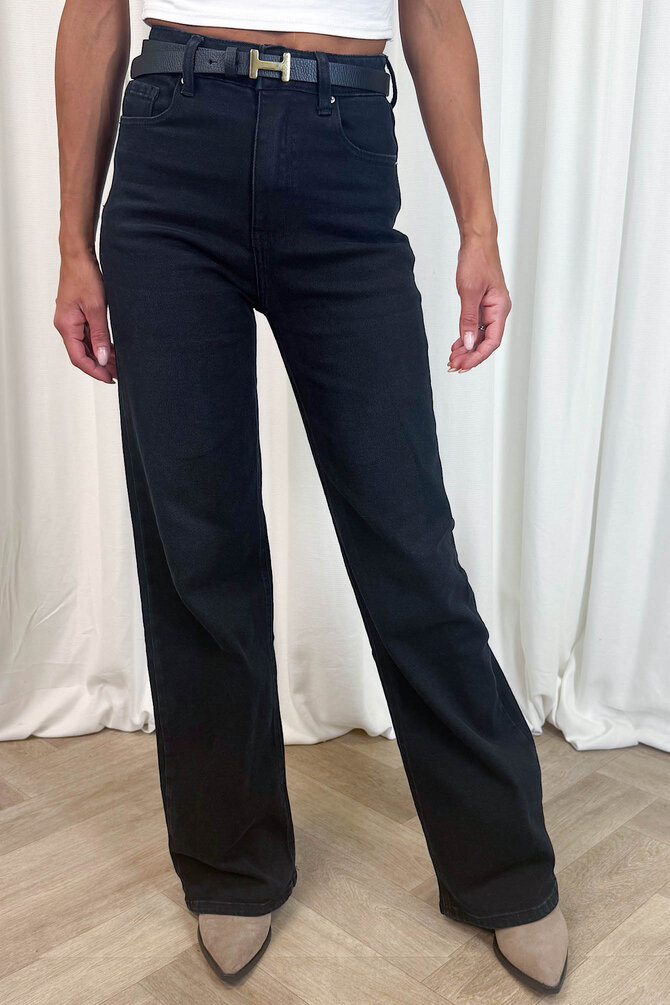 Rechte Jeans Julia - Zwart