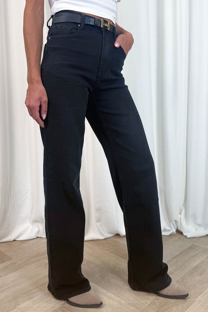 Rechte Jeans Julia - Zwart