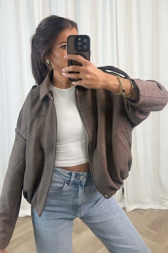 Jacket Genny - Bruin