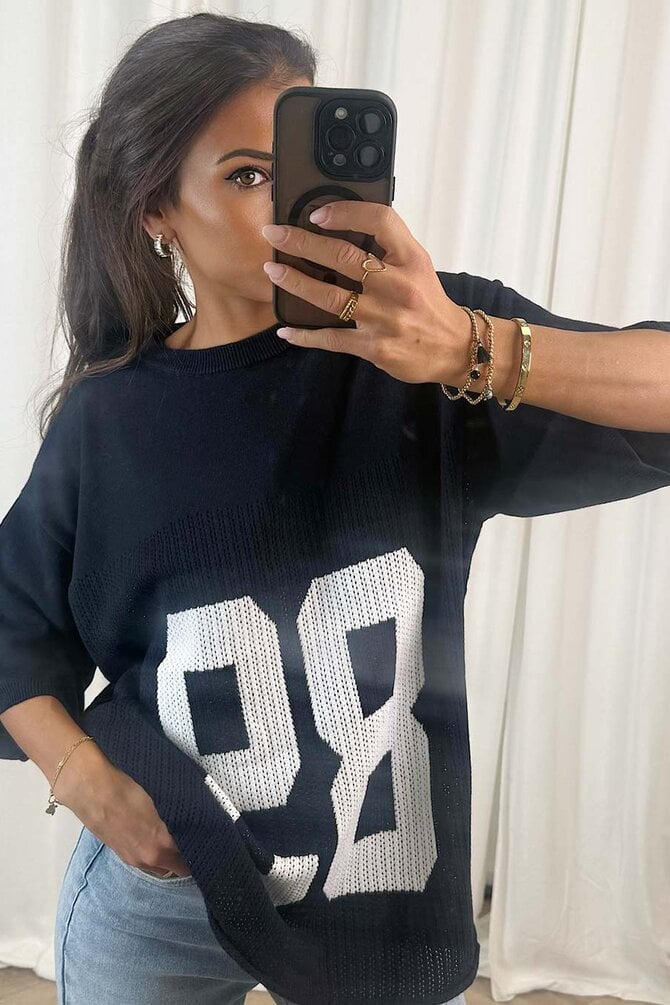 Baseball Shirt - Navy