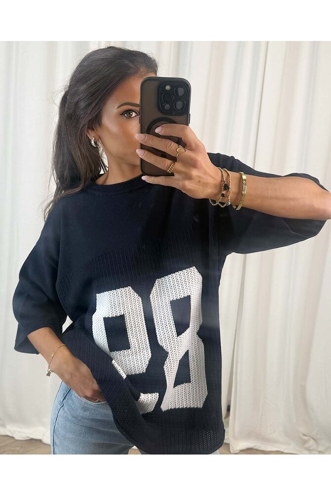 Baseball Shirt - Navy