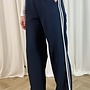 Pantalon Streep Zijkant - Navy