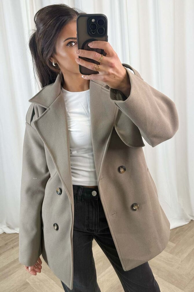 Trenchcoat Sarah - Taupe