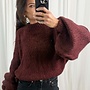 Gebreide Knit Benthe - Bordeaux