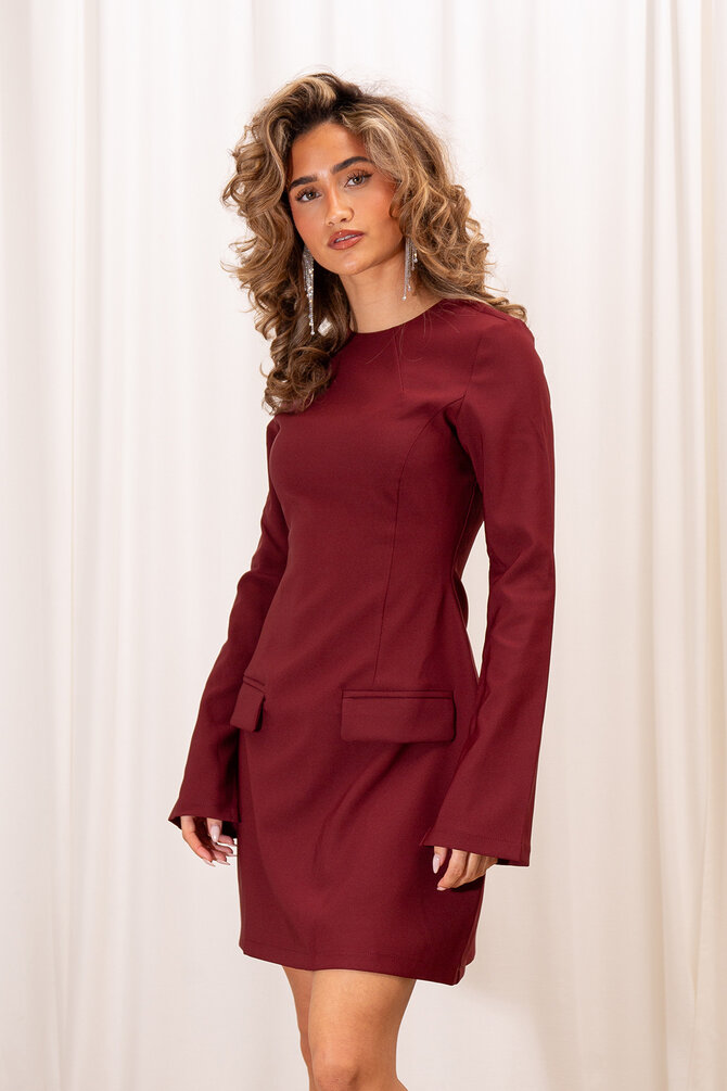 Jurk Liyana - Bordeaux