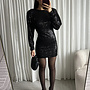 Sequin Jurk Marly - Zwart