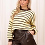 Gestreepte Trui Anna - Geel