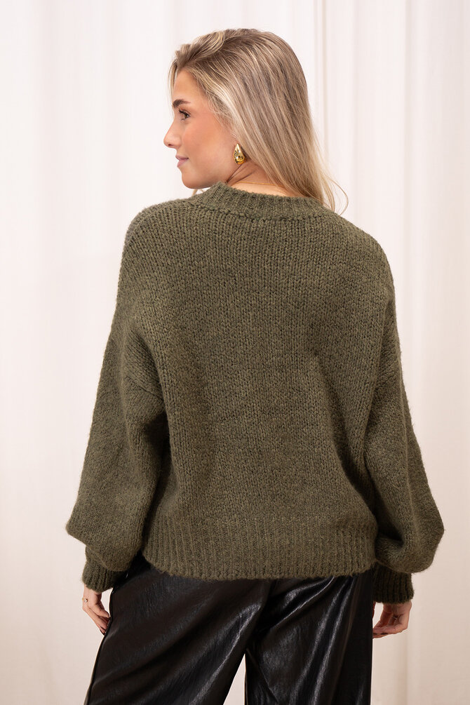 Gebreide Trui - Groen