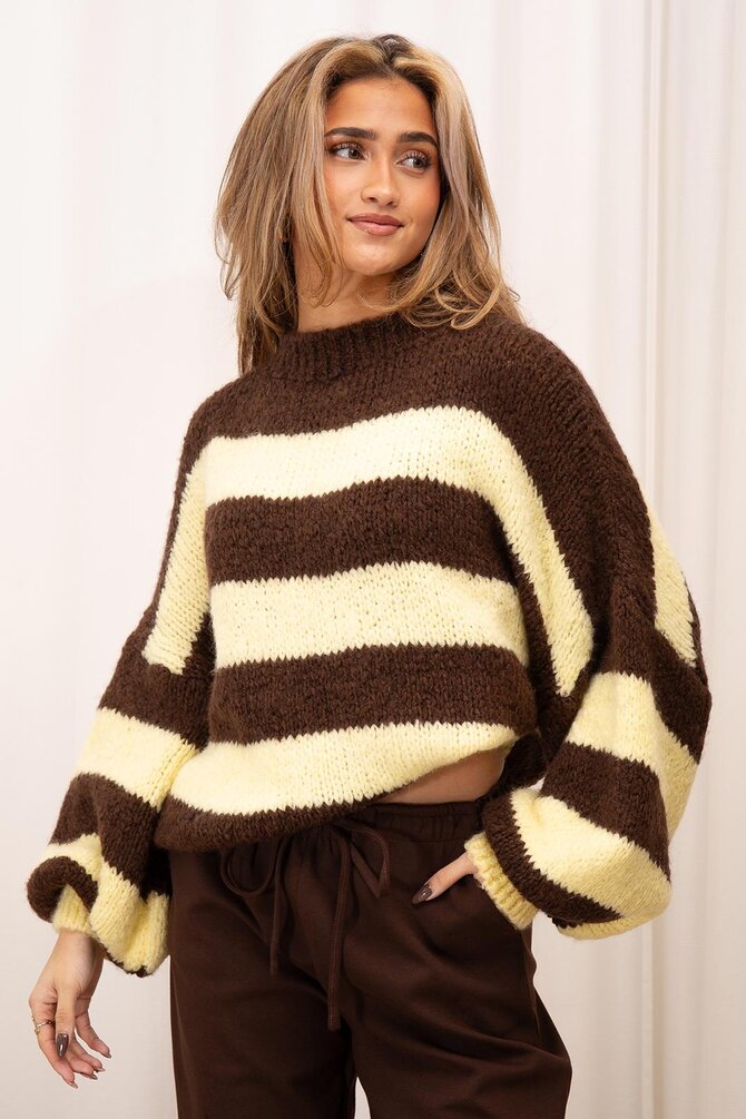 Gestreepte Knit Vivian
