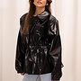 PU Jas Soraya - Zwart