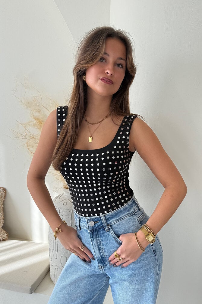 Studs Body - Zwart
