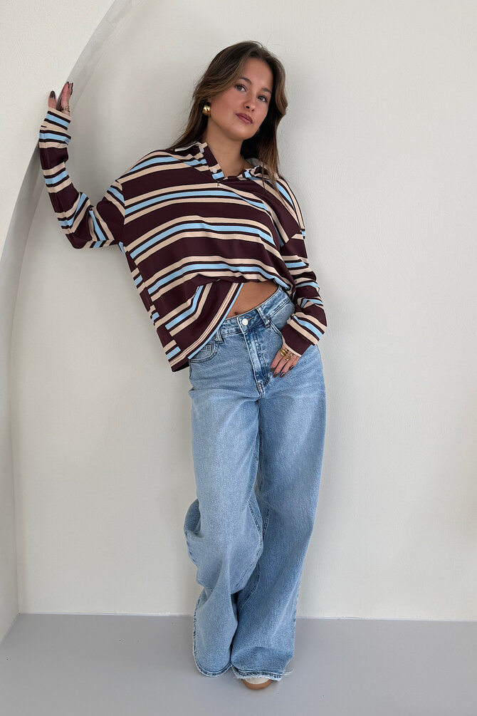 Barrel Jeans - Blauw