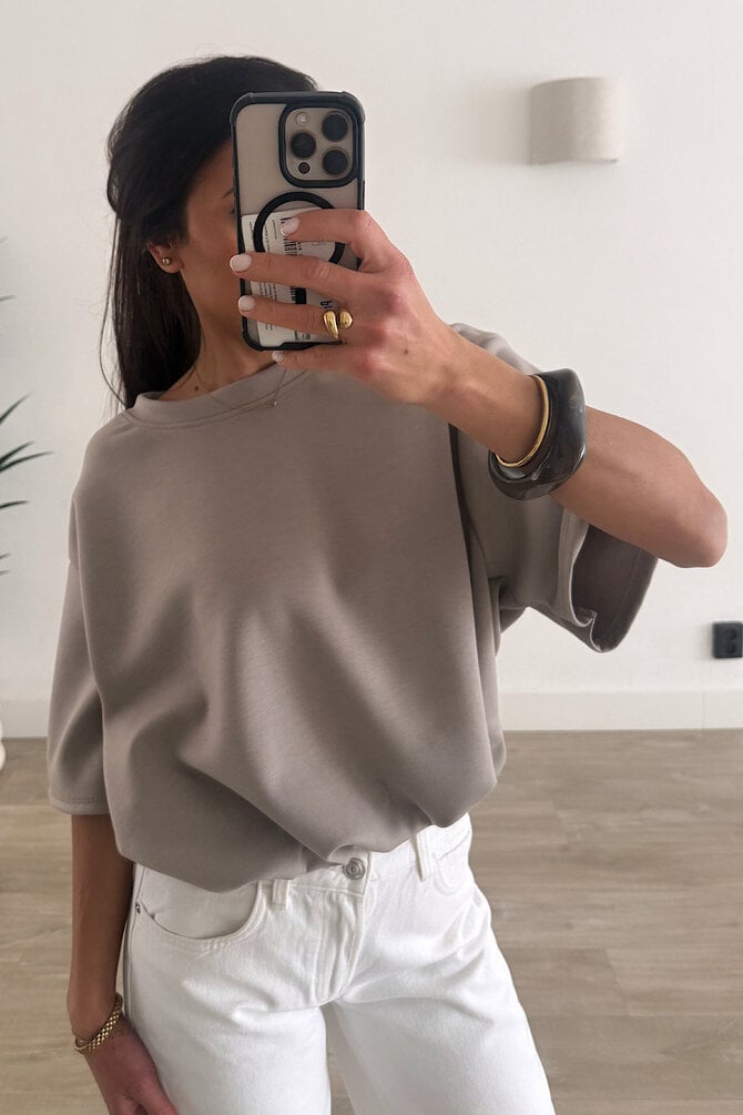 Shirt Cheyenn - Taupe