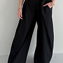 Wide Leg Pantalon - Zwart