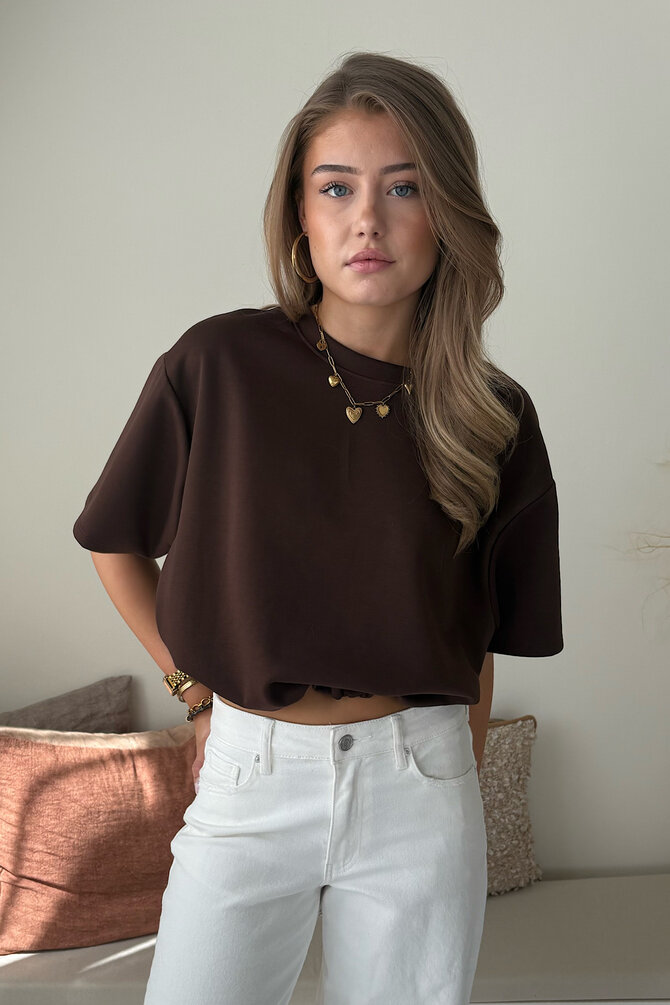 Shirt Cheyenn - Bruin