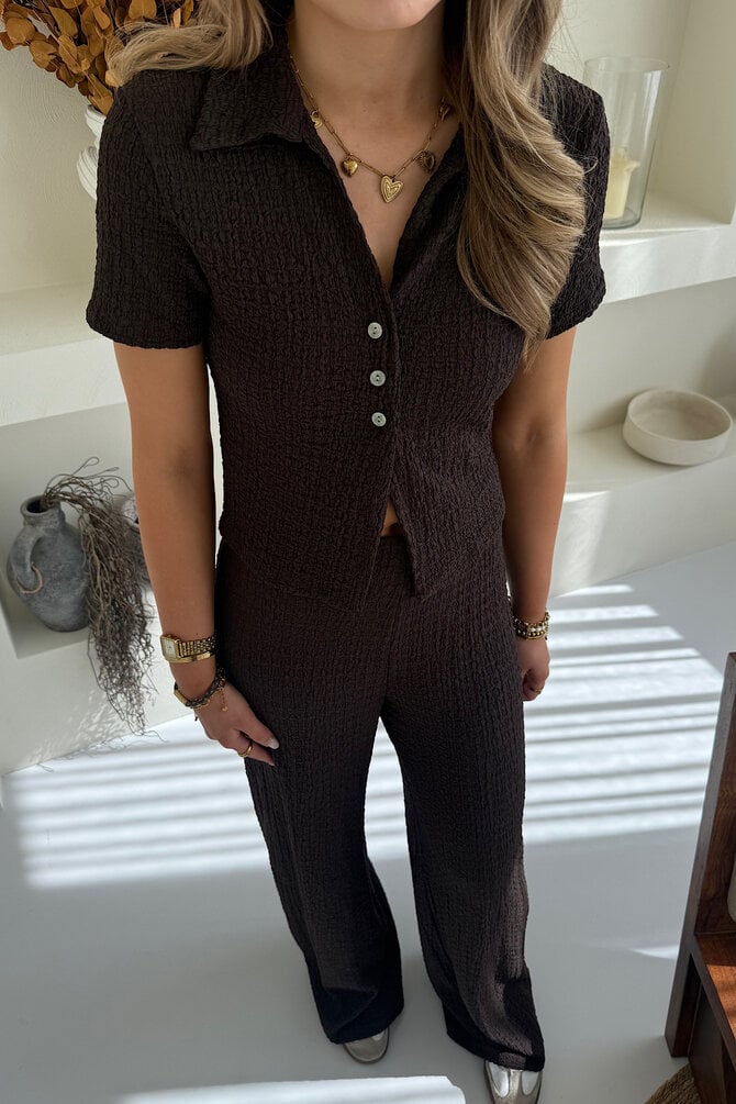 Tweedelige Set Senna - Bruin