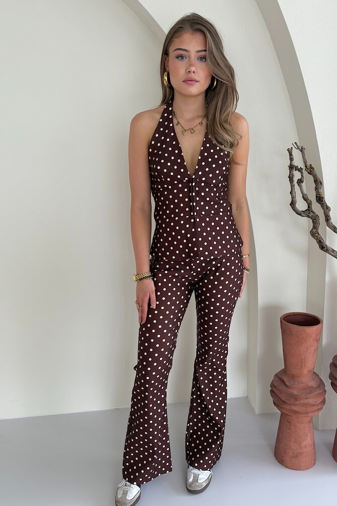 Polka Set Lisa - Bruin