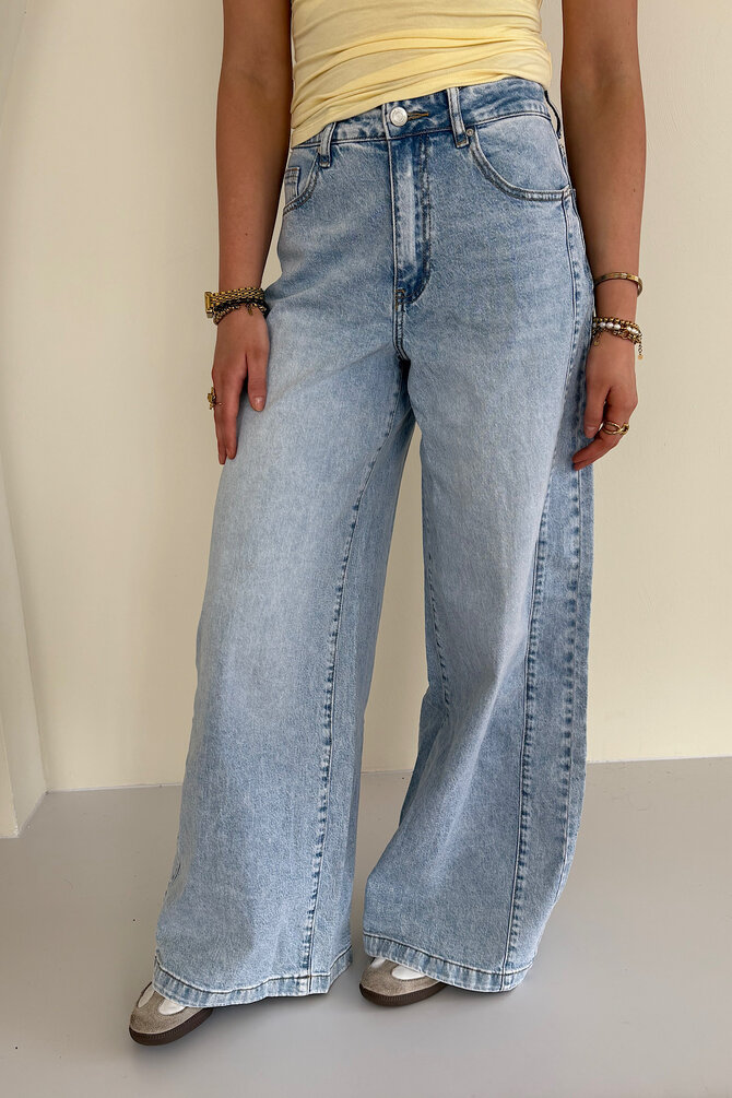 Wide Leg Jeans Vanessa - Blauw