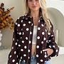 Polka Jacket Lisa - Bruin